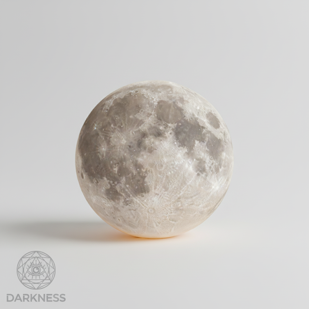 3D Ay Lambası - DARKNESS