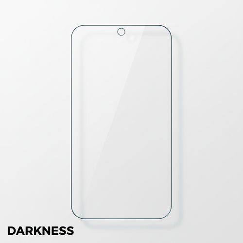 Premium iPhone Temperli Cam Ekran Koruyucu - DARKNESS